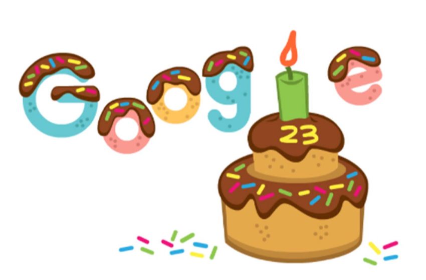  Google Rayakan Ulang Tahun ke 23