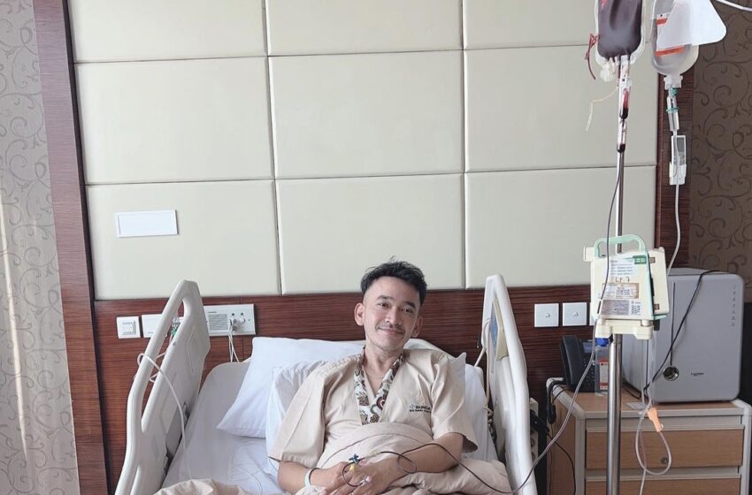  Kesehatan Menurun, Ruben Onsu Dirawat 3 Hari di Rumah Sakit Hingga Jalani Transfusi Darah