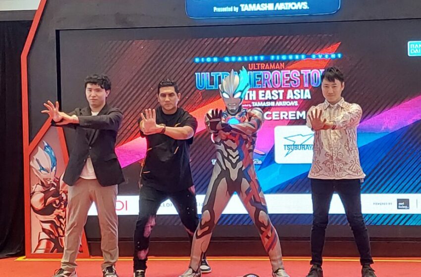  Arda Naff Antusias Hadiri Ultraman: Ultra Heroes Tour South East Asia 2024