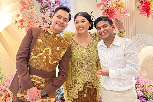  Fadil Jaidi Penuhi Janji, Dampingi Clarissa Putri di Hari Pernikahan