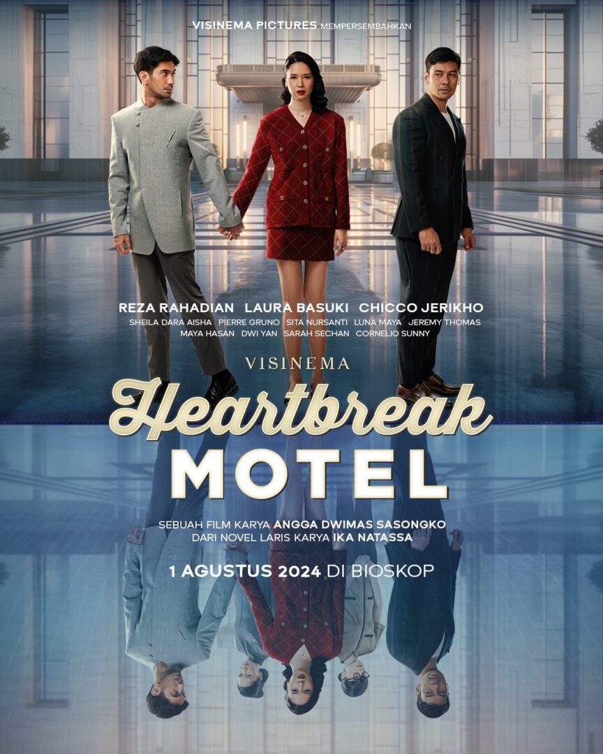 Poster Film Heartbreak Motel (Sumber Foto X @FILM_Indonesia)