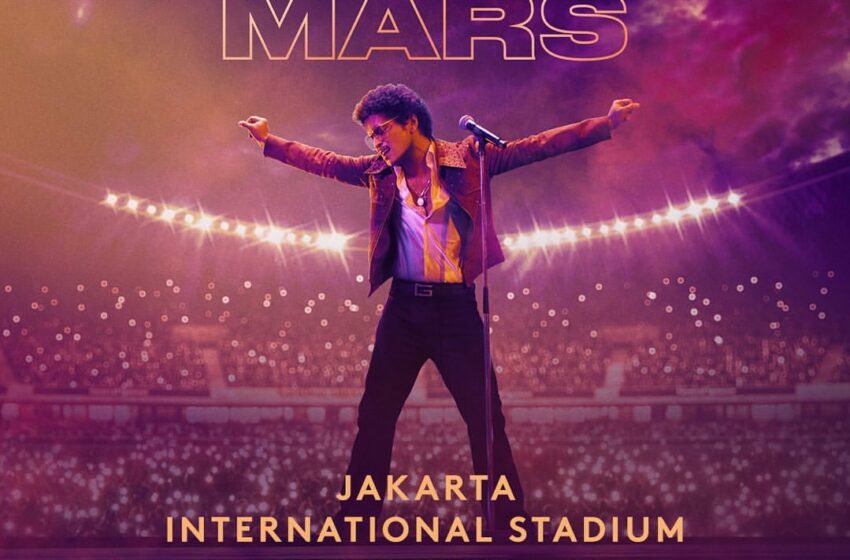  Bruno Mars Bakal Guncang Jakarta dengan Konser 24K Magic!