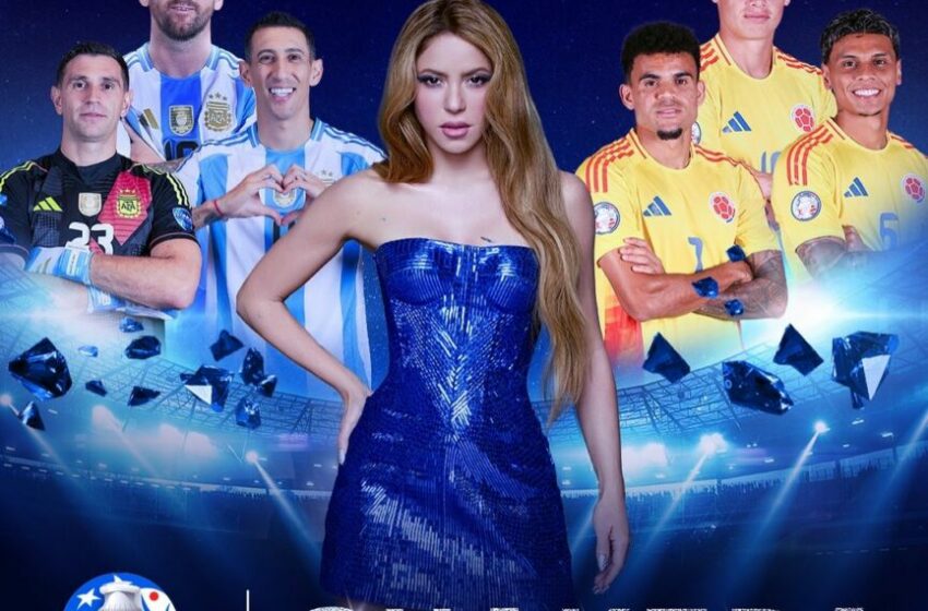  Megah! Penyanyi Shakira Tampil Pada Laga Final Copa America 2024