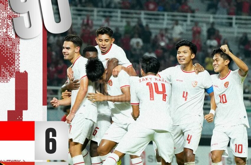  Timnas Indonesia U-19 Menang Telak Atas Timor Leste, Garuda Melaju ke Semifinal