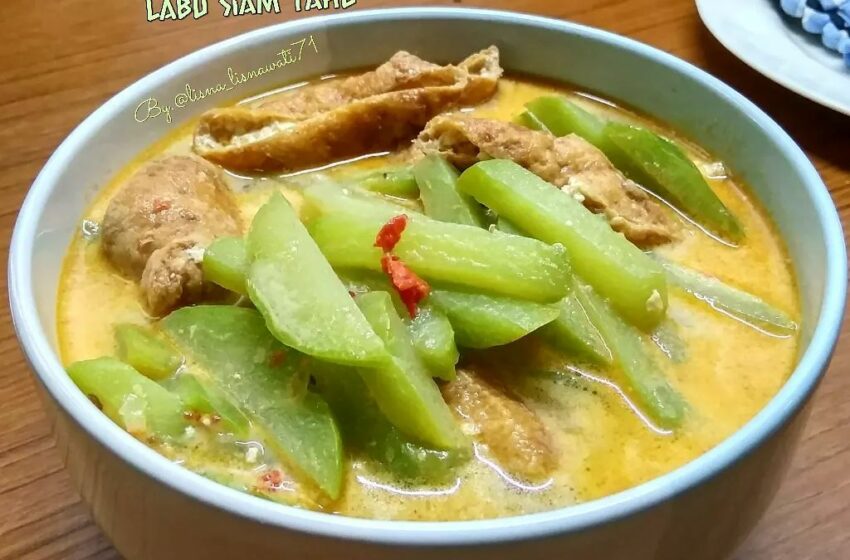  Lezat dan Mudah, Resep Lodeh Labu Siam yang Menggugah Selera