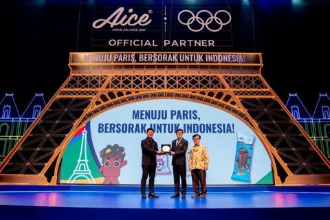  Aice Group Dukung Timnas Indonesia dan Resmi Sandang Worldwide Olympic Partner