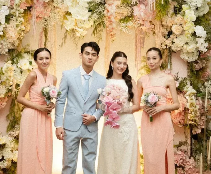  Persahabatan Sejati, Beby Tsabina dan Sephora Sievert sebagai Bridesmaid di Pernikahan Cassandra Lee