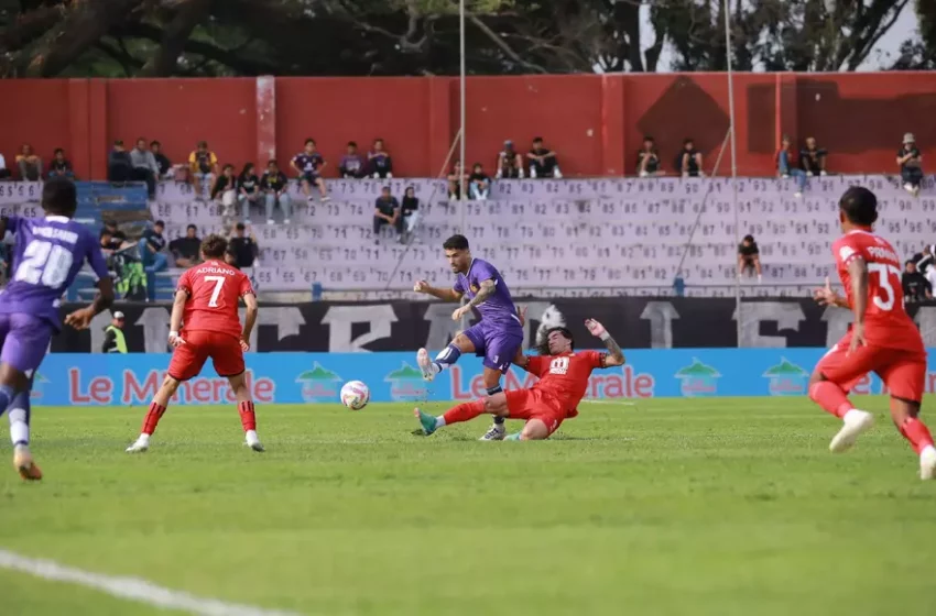  Malut United Tahan Imbang Persik Kediri di Liga 1