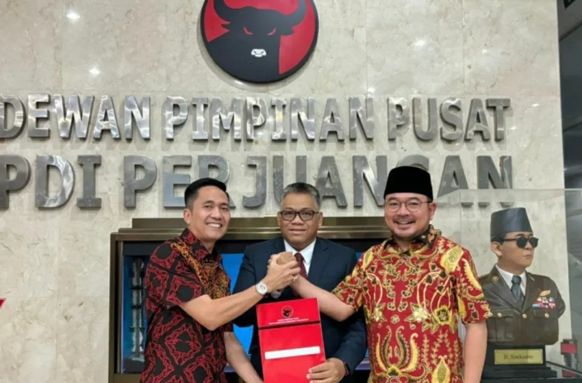  Ratu Dewa Resmi Didukung PDI Perjuangan untuk Pilkada 2024