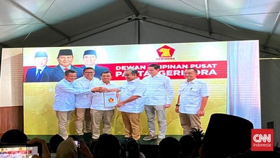  Gerindra Resmi Usung Ahmad Luthfi dan Taj Yasin Maimoen