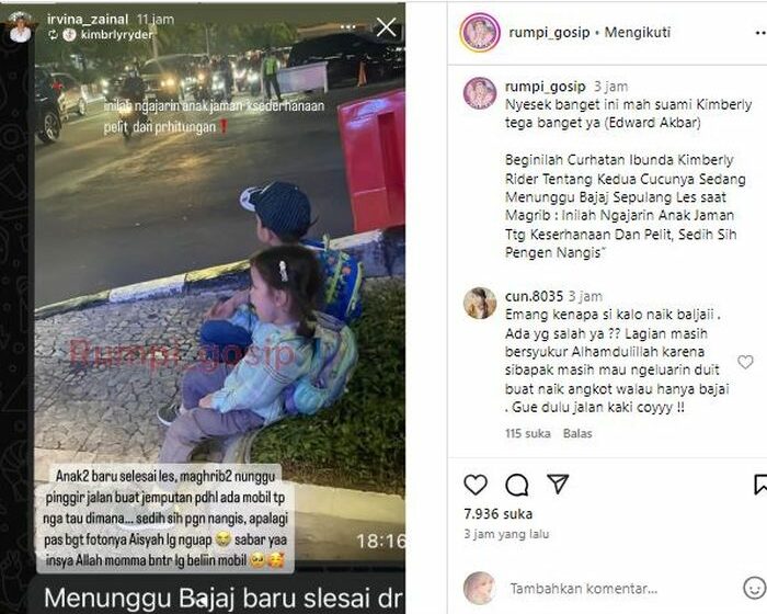  Curhatan Ibunda Kimberly Ryder Soal Nasib Cucu-Cucunya