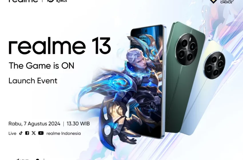  Peluncuran Realme 13, Ponsel Gaming Terbaru dengan Fitur Canggih