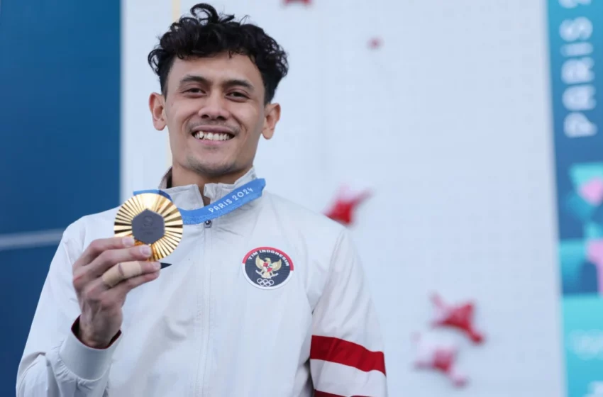  Prestasi Gemilang Veddriq Leonardo, Penyumbang Emas Pertama Indonesia di Olimpiade Paris 2024