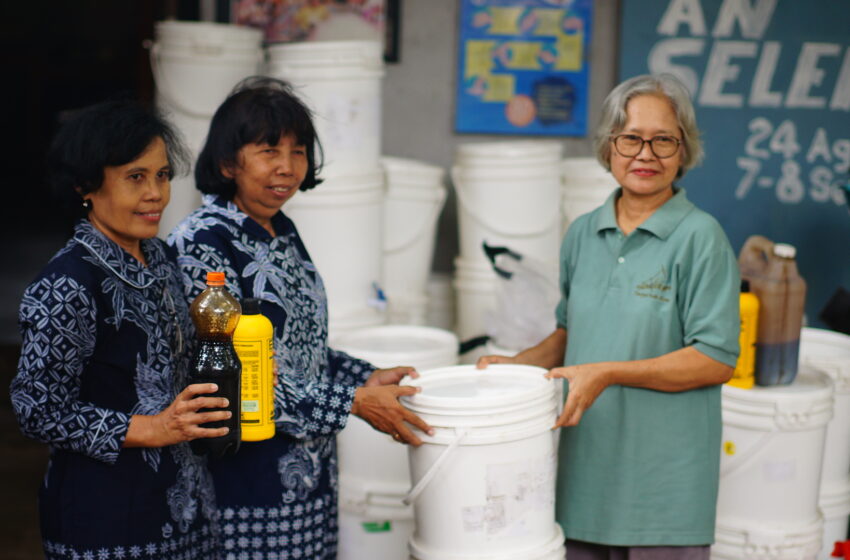  Workshop Pembuatan Pupuk Organik di Sekolah