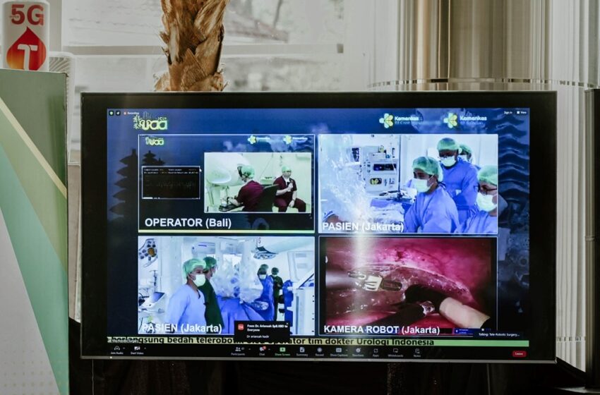  Telkomsel Perkenalkan Robotic Telesurgery dengan 5G