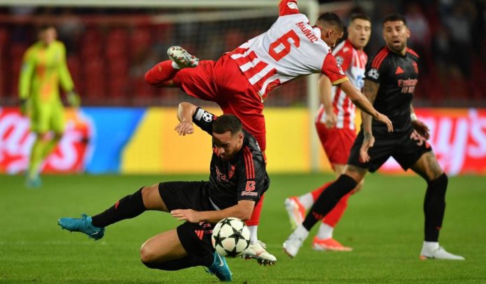  Benfica Kalahkan Red Star Belgrade di Laga Perdana UCL