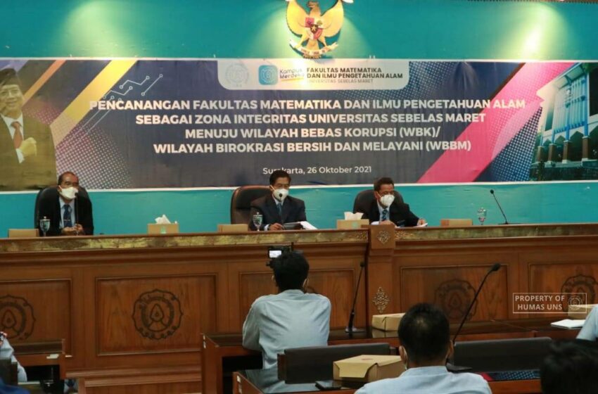  UNS Surakarta Canangkan FMIPA Zona Integritas