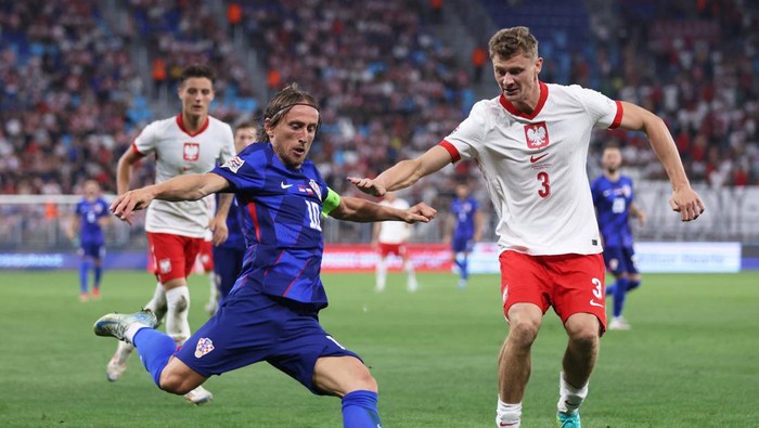  Modric Bawa Kroasia Menang Tipis atas Polandia