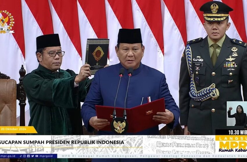  Prabowo-Gibran: Resmi Dilantik Pimpin Indonesia 2024-2029