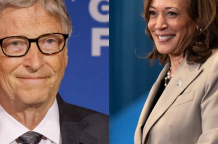  Bill Gates Menggelontorkan $50 Juta untuk Kamala Harris