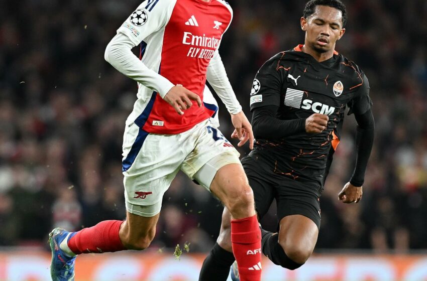  Lanjutan Pertandingan UCL, Arsenal 1-0 Shakhtar Donetsk