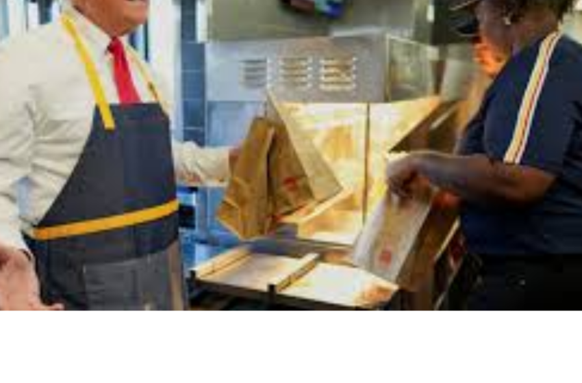  Donald Trump Bekerja di McDonald’s