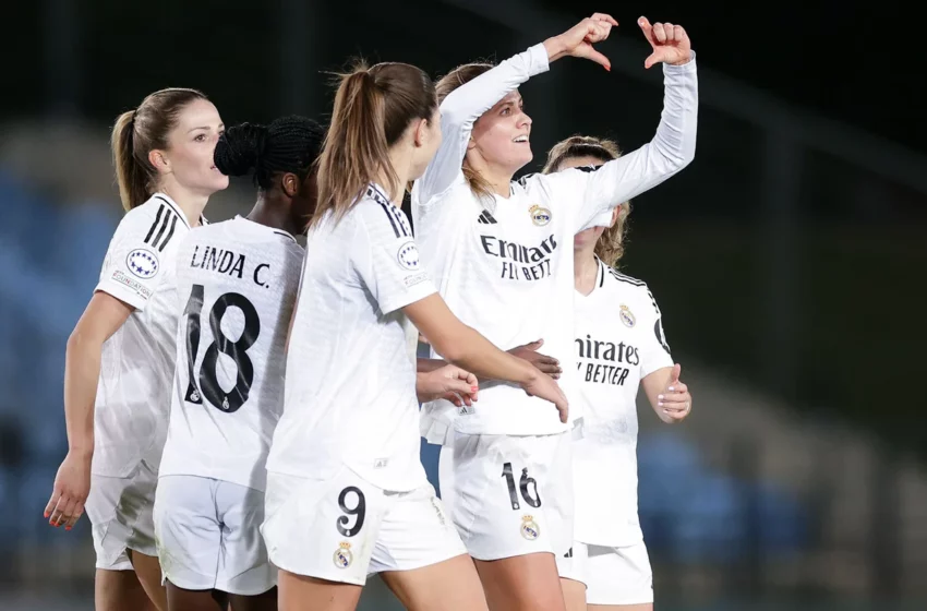  Real Madrid Hancurkan Celtic 4-0 di Liga Champions Wanita