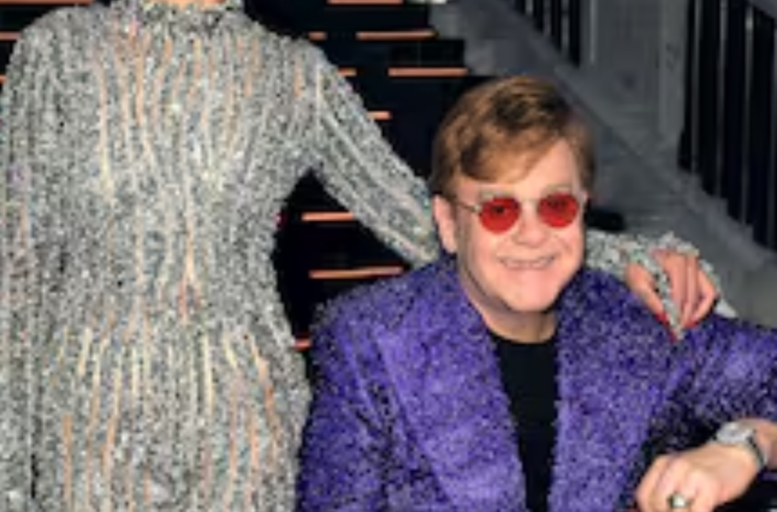  Penampilan Spesial Elton John di Konser Dua Lipa