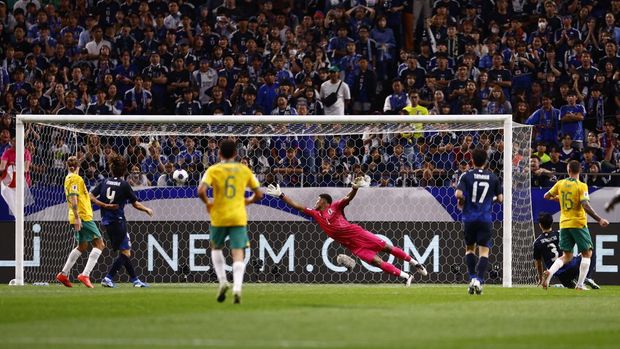  Jepang vs Australia Berakhir Imbang, Saling Berbalas Gol Bunuh Diri