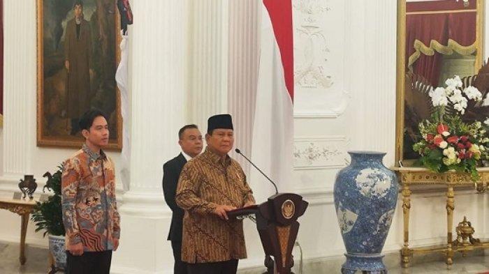  Prabowo Resmi Umumkan Jajaran Menteri Kabinet Merah Putih