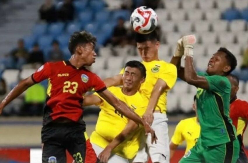  Timor Leste Unggul Tipis Atas Brunei di Playoff Piala AFF