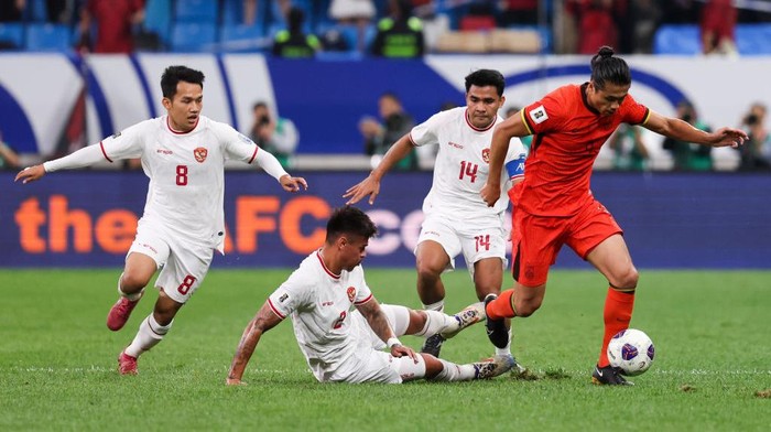  Indonesia Kalah 1-2 dari China di Kualifikasi Piala Dunia