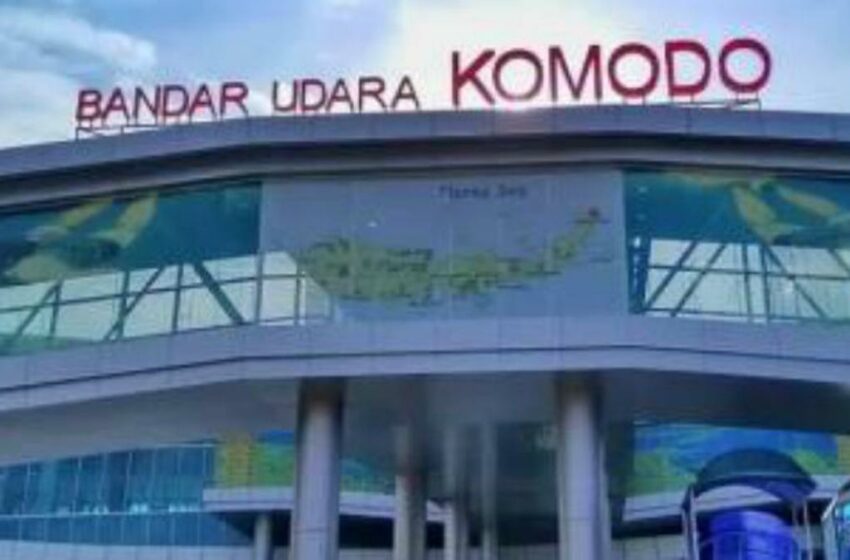  Penutupan Bandara Komodo Imbas Erupsi Lewotobi