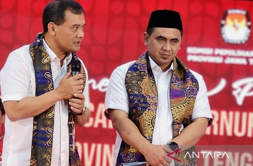  Luthfi-Yasin Unggul di Survei Pilgub Jateng 2024