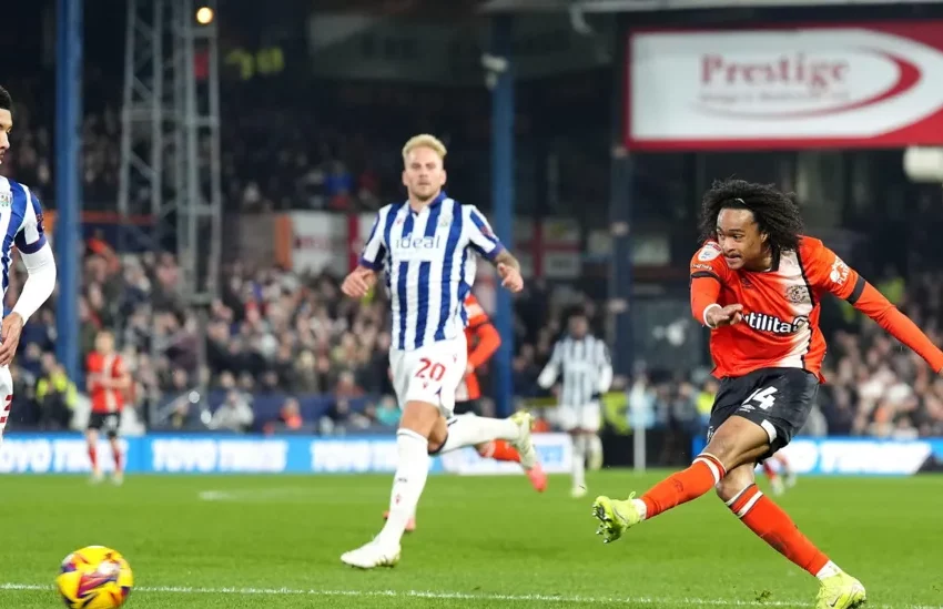  Luton Town Imbang Melawan WBA, Pertahankan Momentum