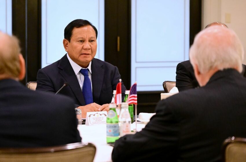  Direktur CIA Bertemu Prabowo di Washington DC