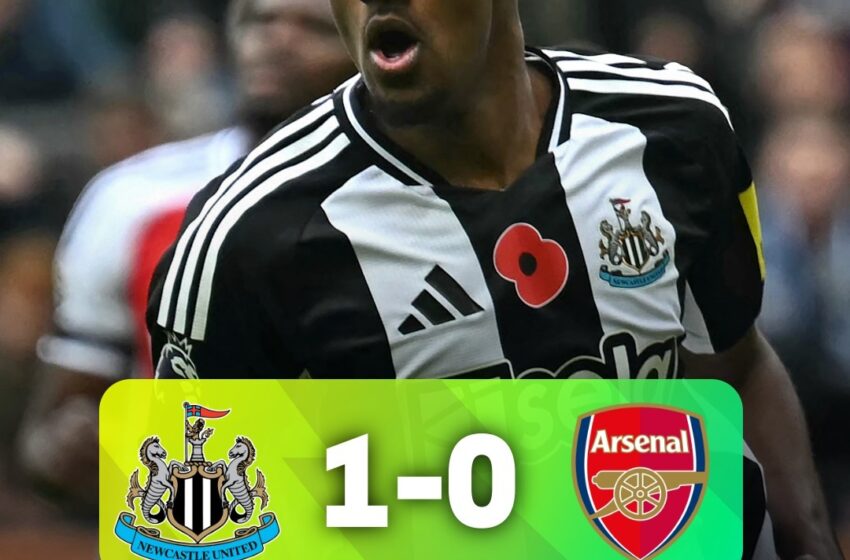  Alexander Isak Bawa Newcastle Menang Tipis Melawan Arsenal