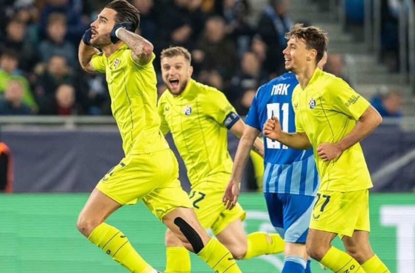  Dinamo Zagreb Menang Telak 4-1 atas Slovan Bratislava