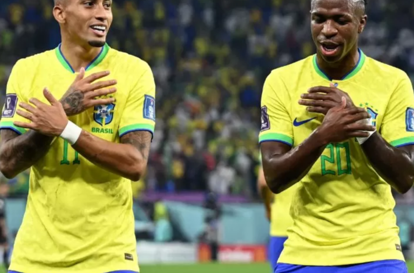  Vinicius Jr dan Raphinha Pimpin Brasil di Kualifikasi Piala Dunia