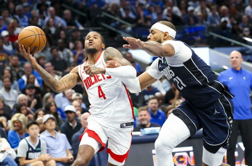  Jalen Green dan Sengun Bawa Rockets Kalahkan Mavericks 108-102