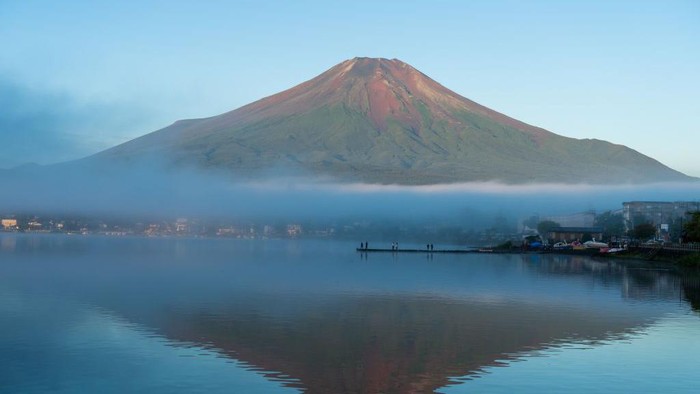  Gunung Fuji Tak Bersalju untuk Pertama Kalinya dalam 130 Tahun