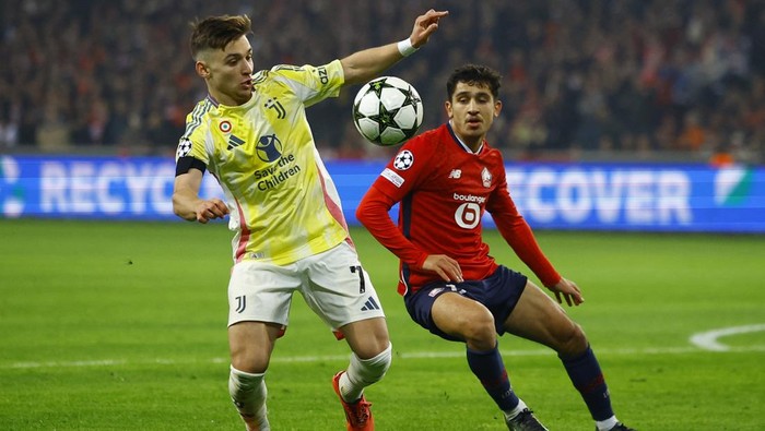  Hasil Imbang Lille vs Juventus, Pertarungan Sengit 1-1