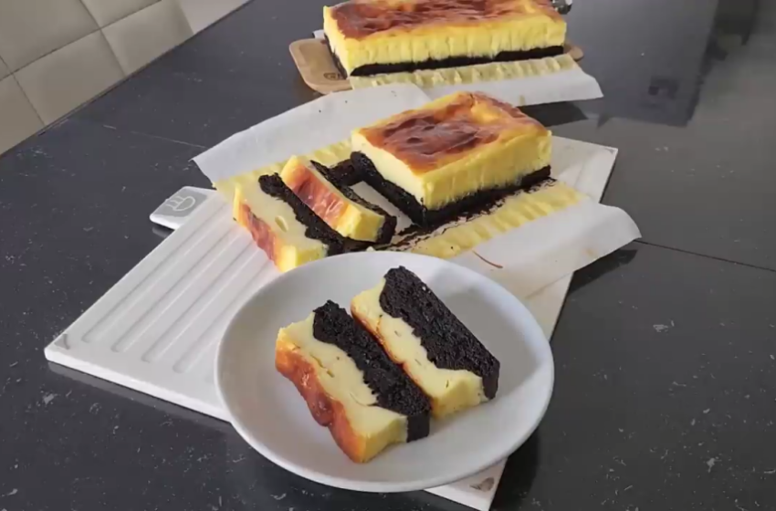  Resep Brownies Burnt Cheesecake yang Mudah dan Viral