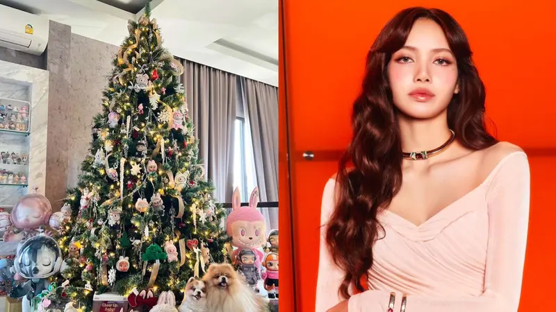  Pohon Natal Labubu ala Lisa BLACKPINK, Tren Baru!