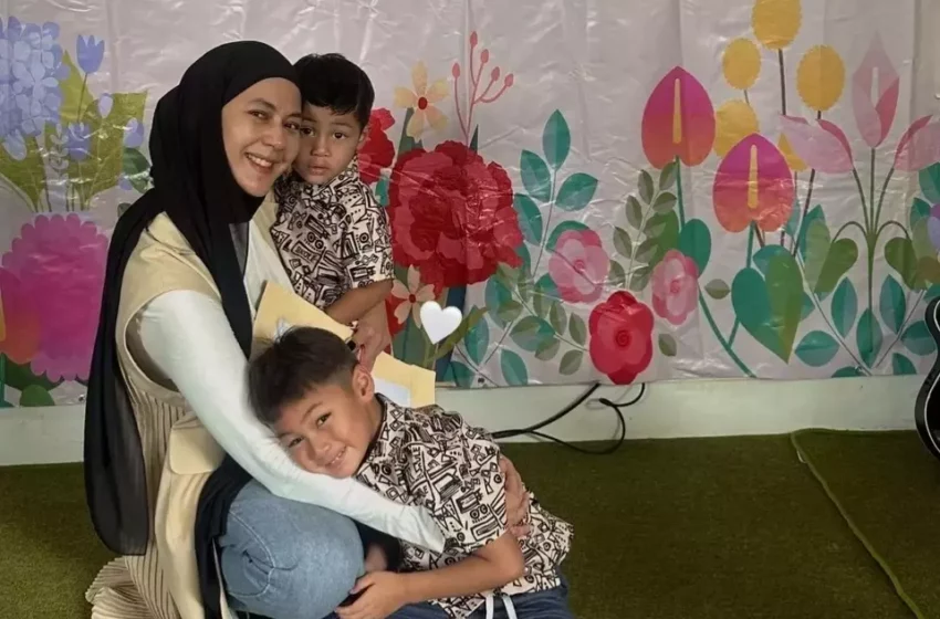  Paula Verhoeven Bahagia Bertemu Anak-anak di Hari Ibu