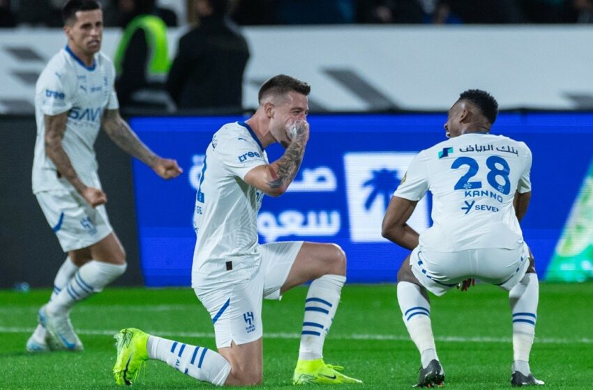  Al Hilal Menang 2-1 atas Al Shabab di Liga Super Arab Saudi