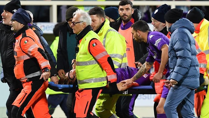  Pemain Kolaps, Laga Fiorentina vs Inter Ditunda