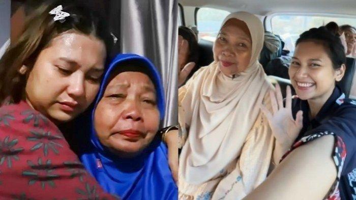  Indah Permatasari Menangis ditinggal Ibu Mertua