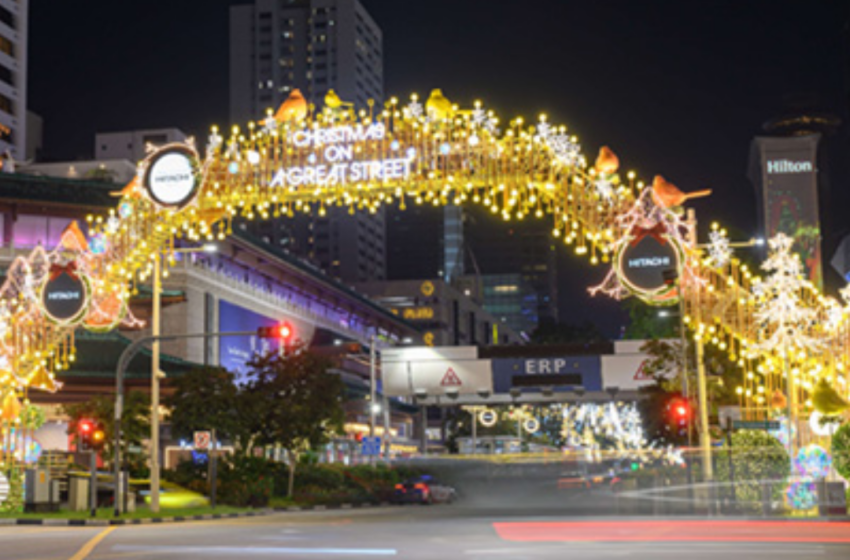  Kemeriahan Natal di Orchard Road