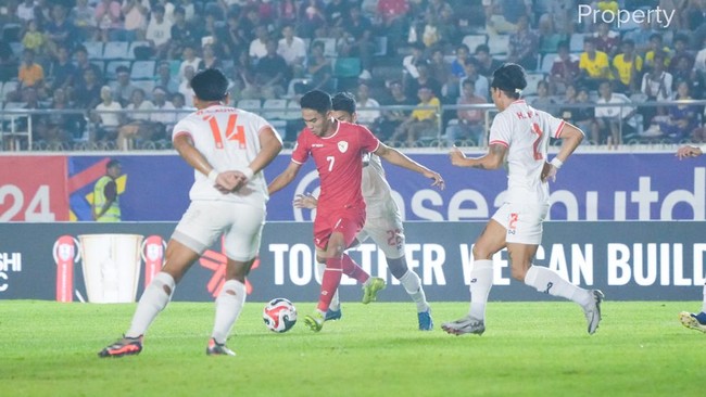  Indonesia Dominasi Myanmar di Piala AFF 2024